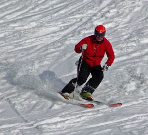john-skiing